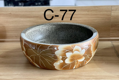 CHẬU LAVABO ĐẶT BÀN C-77