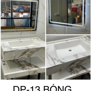 Lavabo bàn đá DP13 bóng