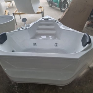 Bồn tắm góc, vòi ,mắt sục